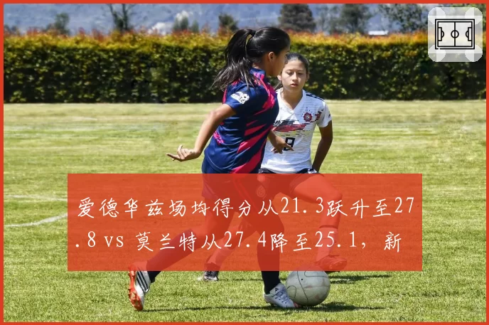 爱德华兹场均得分从21.3跃升至27.8 vs 莫兰特从27.4降至25.1，新生代得分王易主